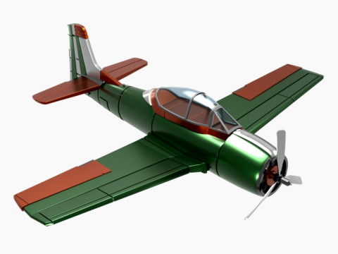 Aeroplane A1 Modèle 3D