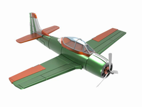 Aeroplane A1 3D Model