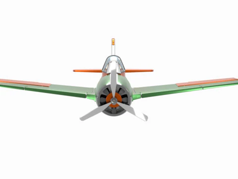 Aeroplane A1 3D Model
