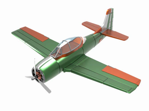 Aeroplane A1 3D Model
