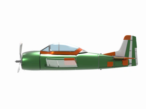 Aeroplane A1 3D Model