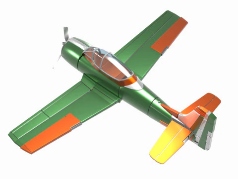 Aeroplane A1 3D Model