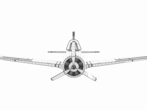 Aeroplane A1 3D Model