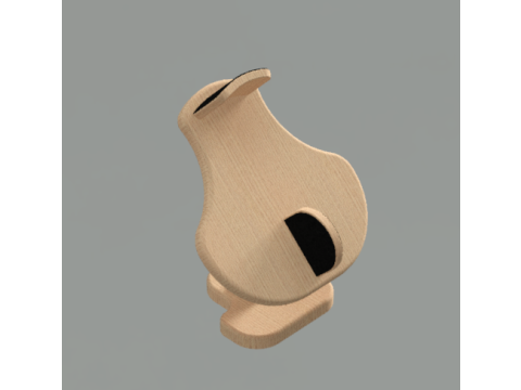 Shelf for AirPods 3D Model