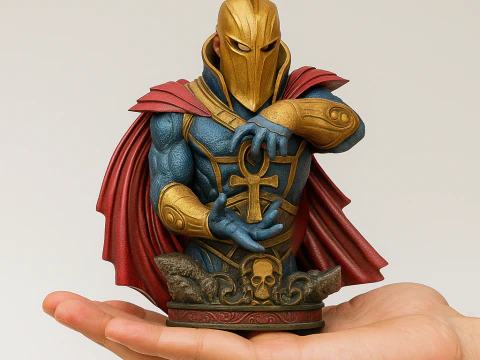 DR FATE PRONTO PARA IMPRESSÃO 3D Modelo de Impressão 3D