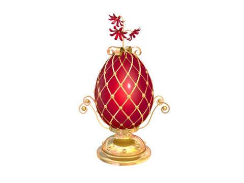 Egg FABERGE 3D मॉडल