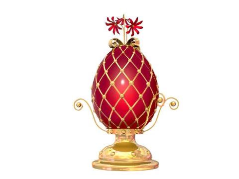 Egg FABERGE 3D Model