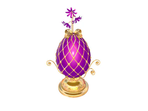 Egg FABERGE 3D Model