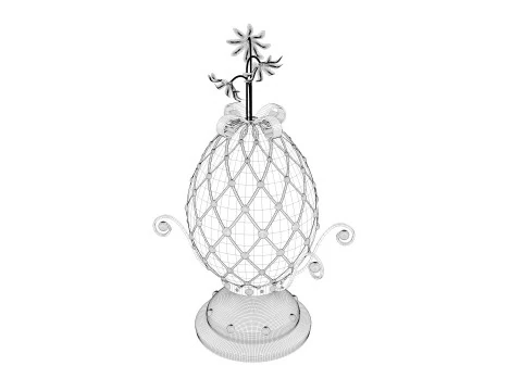 Egg FABERGE 3D Model