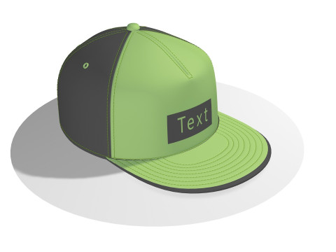Cap header Modelo 3D