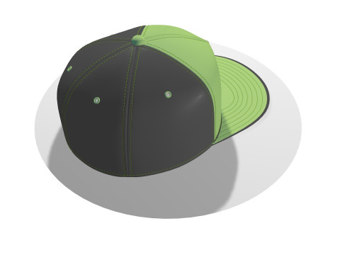 Cap header Modelo 3D