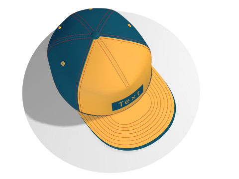 Cap header Modelo 3D