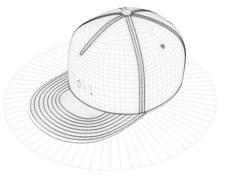 Cap header Modelo 3D