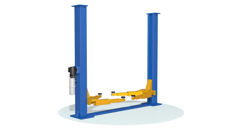 Car Lift garage Modèle 3D .c4d .max .obj .3ds .fbx .stl .blend 