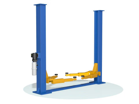 Garage &eacute;l&eacute;vateur de voiture Modèle 3D