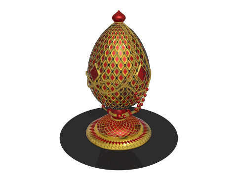 Egg FABERGE R2 3Dモデル