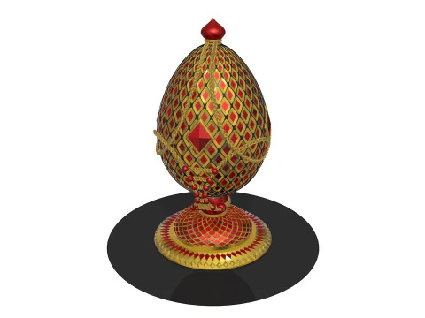 Egg FABERGE R2 3D Model