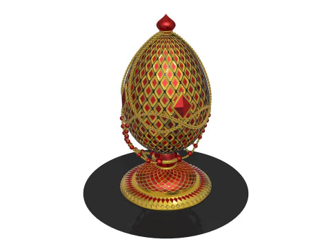 Egg FABERGE R2 3D Model