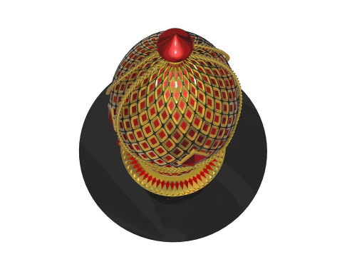 Egg FABERGE R2 3D Model