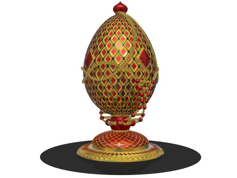 Egg FABERGE R2 3D Model