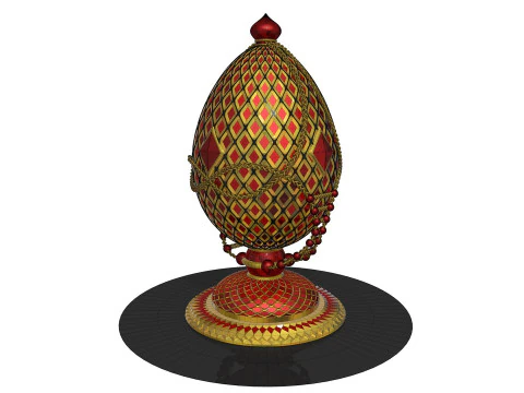 Egg FABERGE R2 3D Model