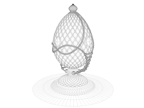 Egg FABERGE R2 3D Model