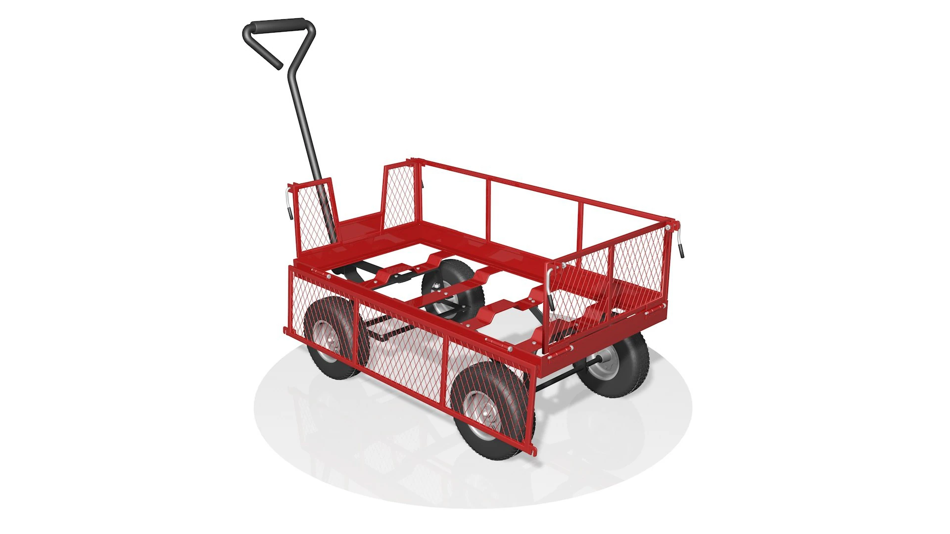 Tool trolley R2 3D Model .c4d .max .obj .3ds .fbx .stl .blend 