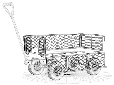 Tool trolley R2 3Dモデル