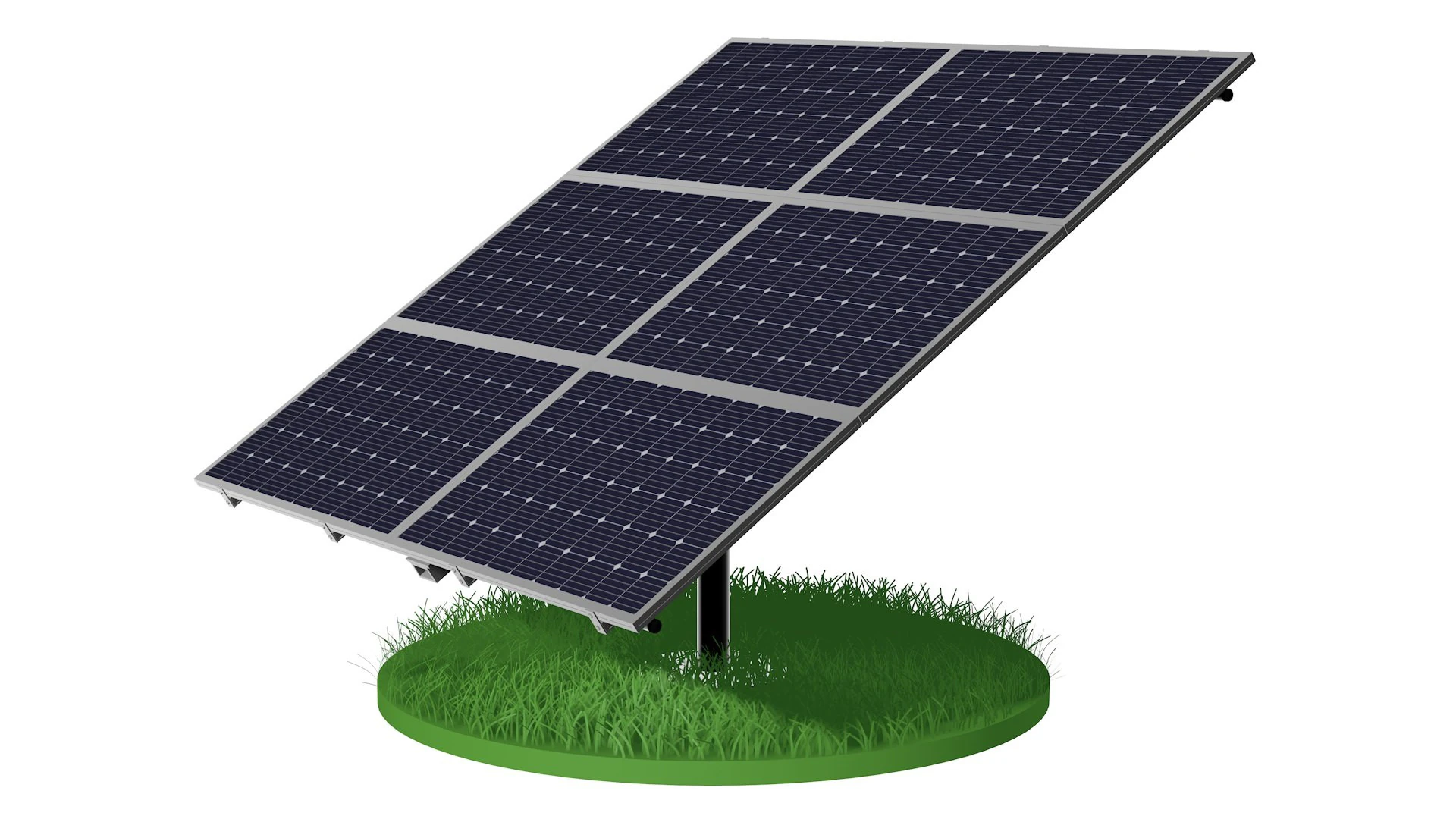 Solar battery 3D Model .c4d .max .obj .3ds .fbx .stl .blend
