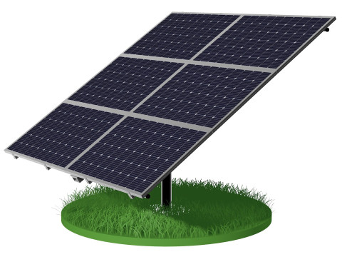 Solar battery 3Dモデル