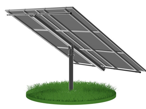 Solar battery 3D-Modell