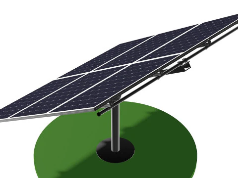 Solar battery 3D Model
