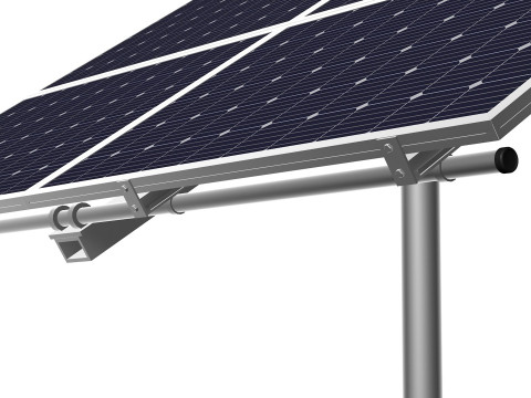 Solar battery 3D-Modell