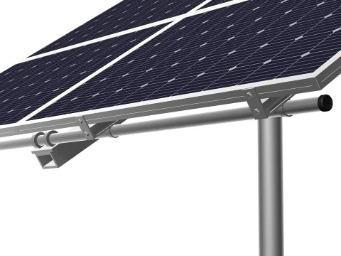 Solar battery 3D Model