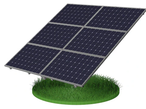 Solar battery 3D Model