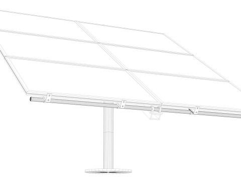 Solar battery 3D-Modell