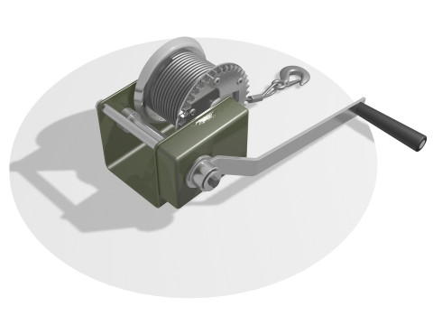 WINCH CAR R1 Model 3D