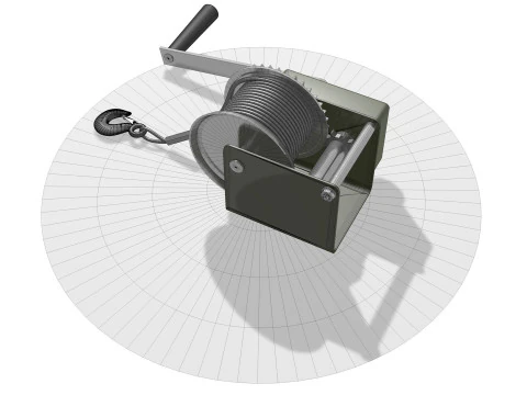 WINCH CAR R1 3D Model