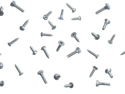 Screws set four 3D Model