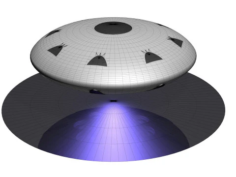 UFO R3 3D Model