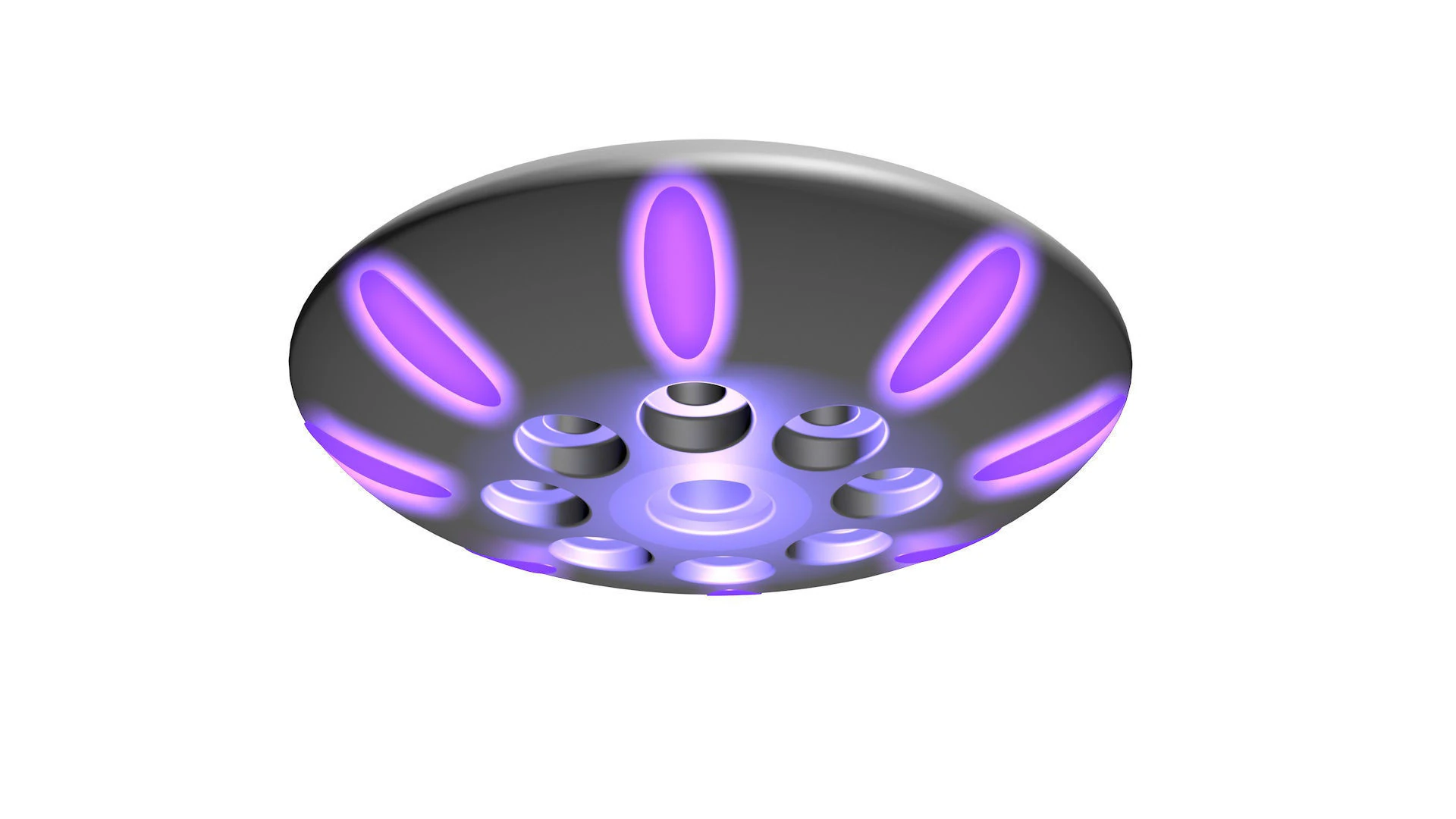 UFO R3 3D Model .c4d .max .obj .3ds .fbx .stl .blend 