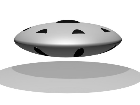 UFO R3 3Dモデル