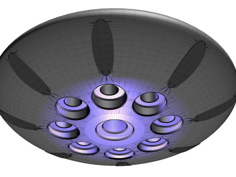 UFO R3 3Dモデル