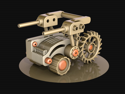 TOY Self propelled drone 3Dモデル