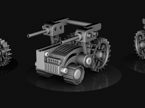 TOY Self propelled drone 3D Модель