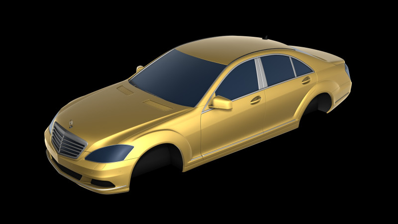 S500 Body 3D 模型 .c4d .max .obj .3ds .fbx .stl .blend