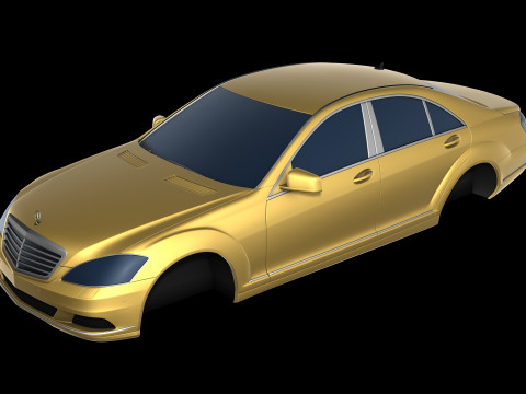 S500 Body 3D Model