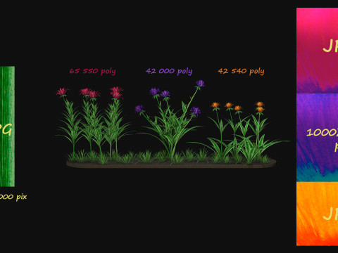 Flowers R12 Model 3D