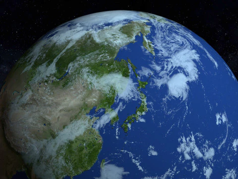 Planet Earth 8k 3D Model