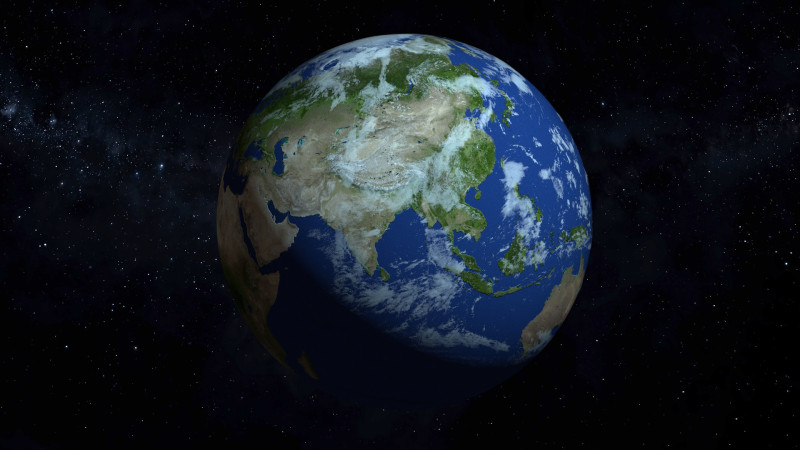 Planet Earth 8k 3D Модель .c4d .max .obj .3ds .fbx .stl .blend